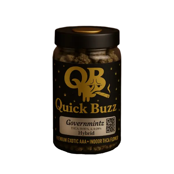 Quick Buzz Govermintz Hemp Flower 4oz
